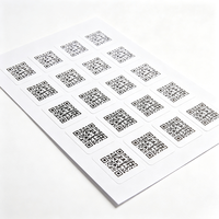 Étiquettes de suivi personnalisées Haoxuan, autocollants adhésifs en PET avec impression QR pour la gestion des produits et le contrôle des informations