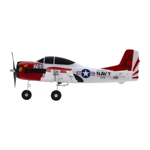<span class=keywords><strong>Avion</strong></span> d'entraînement d'<span class=keywords><strong>avion</strong></span> RC Trojan <span class=keywords><strong>T</strong></span>-<span class=keywords><strong>28</strong></span> FMS 410mm adapté aux débutants avec radiocommande 2.4Ghz 6CH retour de maintien de position gyroscopique à 3 modes - Product Image 3