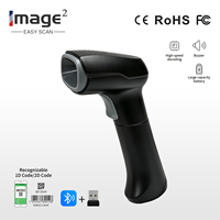 Escáner de Código de Barras 2D Inalámbrico USB de Mano para Inventario y Comercio Minorista, Escaneo de Alta Velocidad, Calidad Industrial, CMOS, Decodificación Rápida
