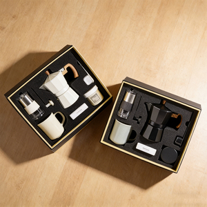 ชุดของขวัญสำ<span class=keywords><strong>ห</strong></span><span class=keywords><strong>รับ</strong></span>คนรักกาแฟ Flip Coffee Lovers ชุดโมเดิร์นมินิเครื่อง<span class=keywords><strong>บด</strong></span><span class=keywords><strong>กาแฟ</strong></span>แบบมือ<span class=keywords><strong>ห</strong></span>มุน <span class=keywords><strong>ห</strong></span>ม้อโมก้าพอต 6 ชิ้น 150 มล. ของขวัญคริสต์มาส ทำจากโลหะ ทนทาน - Product Image 6