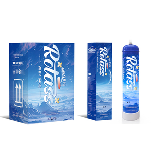 Rotass 640G Canister Kem Sạc 0.95L Xi Lanh Khí Đánh Kem - Product Image 1