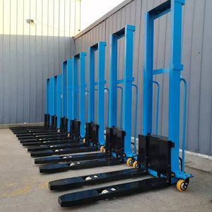 <span class=keywords><strong>500kg</strong></span>可搬式トラック搭載フォークリフト、電動昇降式フォークリフト、手動積載式セルフロードスタッカー - Product Image 3