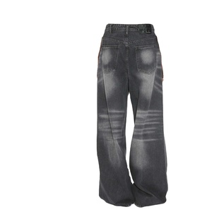 <span class=keywords><strong>Jeans</strong></span> 2025 con stivali da uomo alla moda <span class=keywords><strong>jeans</strong></span> da uomo con marchio denim <span class=keywords><strong>jeans</strong></span> vintage lavati larghi da uomo - Product Image 6