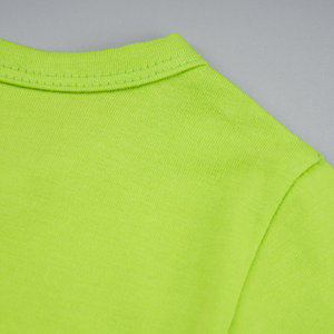 T-shirt en polyester/coton respirant et écologique sur mesure pour garçons et filles, avec logo personnalisé imprimé, manches courtes, décontracté, vente en gros - Product Image 5