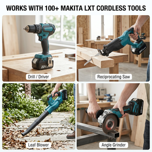 Paquete de Baterías de Iones de Litio OEM de 20 V y 1.5 Ah para Herramientas Eléctricas <span class=keywords><strong>Makita</strong></span> BL1815 BL1830, Repuesto para Taladro Inalámbrico, Batería 18650 5S - Product Image 2