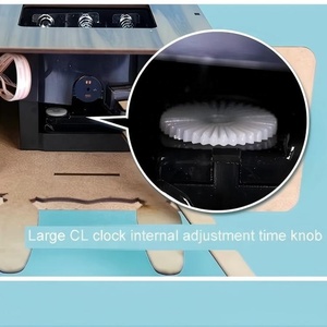 Reloj de Pared Rothermos Cuckoo de Madera Maciza Nórdica, Silencioso, Eléctrico, con Alarma, para Sala de Estar, de Una Sola Cara con Agujas - Product Image 6