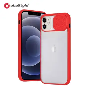 EU warehouse stock Luxury Fashion Brand Camera Slide Window Sliding Lens Case Cover Protection Phone Case For Iphone 14 Pro Max