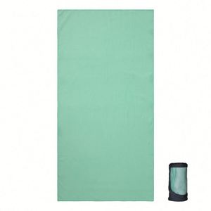 Ensemble de 3 serviettes de sport en microfibre Fosdaling RTS, 2 grandes 160X80cm et 1 petite 80X40cm, séchage rapide, lavables en machine, couleur unie - Product Image 3