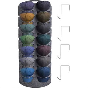 Organisateur mural en feutre pour casquettes, taille personnalisée, poche murale pour casquettes de baseball - Product Image 1