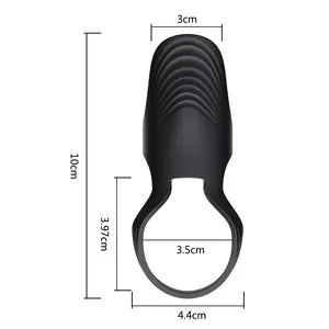 2023 nóng bán mềm Silicone Cock nhẫn có thể điều chỉnh dương vật Vòng Cock Ring cho người đàn ông