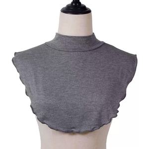 خريف الموسم تصنيع المعدات الأصلية القطن الحجاب جيرسي عمامة التفاف مع جولة القاع طوق الأوشحة للمسلمين - Product Image 3