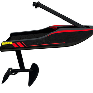 Tabla de Surf Eléctrica Hidrofólica Roja y Negra de Moda, Ofrece una Experiencia de Vuelo Acuático, Tabla de Surf de Alta Potencia para Adultos - Product Image 2