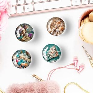 Recuerdos de Resina Epoxi con Fotos de Animales del Mundo Marino en 3D, Lindos Recuerdos Personalizados con LED de PVC, Imanes para Refrigerador de Navidad - Product Image 3