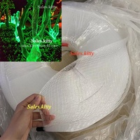 Kit d'éclairage LED à fibre optique DMX étanche IP68 60W en maille de plastique PMMA tissée pour la décoration d'arbres