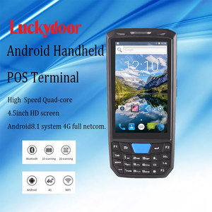 מסך מגע כף יד אוסף נתונים אנדרואיד מחוספס תעשייתי pda עם 4g wifi 1d 2d סורק ברקוד - Product Image 4