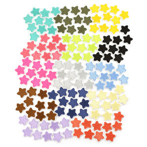 แผ่นปักลายดาวเล็กแบบรีดติด ขนาด 1 นิ้ว ปักลายดาวจิ๋ว มี 14 สี สำหรับเสื้อแจ็คเก็ต กระเป๋า หมวก เสื้อผ้า - Product Image 2