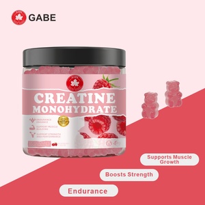 Wholesale Supplement Creatine Monohydrate Gummy Raspberry Flavor Build Muscle <strong>Boost</strong> Energy Fitness Supplements for Adult - Product Image 2
