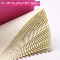 Carnet imprimé A6 de haute qualité, agenda personnalisé, papier épais, journal estampé à chaud pour les affaires et l'école