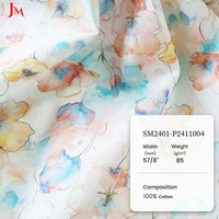 Tissu popeline de haute qualité, 100% coton pur, impression numérique haute définition, pour vêtements féminins