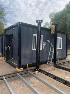CGCH <span class=keywords><strong>Casa</strong></span> Container di Lusso <span class=keywords><strong>Nera</strong></span> da 20 Piedi, Smontabile e Mobile, Mini Abitazione, Dormitorio, <span class=keywords><strong>Casa</strong></span> Prefabbricata Portatile - Product Image 3