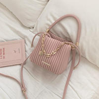 Sacs à main de luxe pour femmes sacs de marques célèbres sac fourre-tout à bandoulière en cuir PU ROSE pour femmes