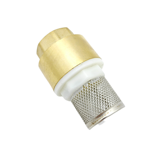 Ningbo Texoon approvisionnement d'usine clapet de pied en <span class=keywords><strong>laiton</strong></span> forgé <span class=keywords><strong>disque</strong></span> en plastique 304 filtre à ressort en acier inoxydable - Product Image 5