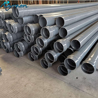 Diamètre des tuyaux de drainage des eaux usées en PVC de qualité supérieure: 90mm, 100mm, 160mm, 200mm, 350mm, 400mm, 630mm, 1500mm