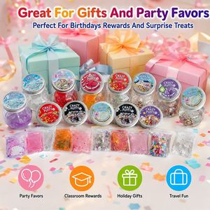 Wholesale Clear <b>Slime</b> <b>Putty</b> Toy Safe Smooth Stretch Preschool Holiday Giveaway Importer Distributor Export Supply - Product Image 3