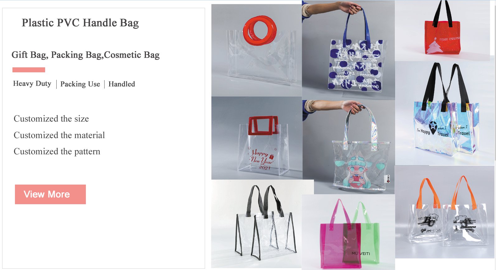 Custom Logo Printing PVC Frosted Swimwear Clothing Zip lockk Plastic Packaging Bag Slider Zipper Pouch
