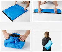 Canapé gonflable portable d'été pour l'extérieur, canapé paresseux gonflable portable et tendance, chaise de plage