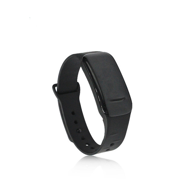 Anti Heatstroke Body Temperature Watch PC Shell Silicone Strap Vibration Reminder IP65 Waterproof Bluetooth Smart Bracelet