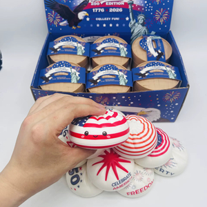 Jouet Squishy du 4 juillet à suspendre, anti-stress, à remontée lente, sensoriel, décoration, cadeau pour garçons et filles de 14 ans et plus - Product Image 6