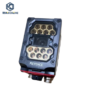 Lecteur de codes-barres 2D étanche IP65 longue portée Keyence, série SR-5000WFR, scanner de codes industriel à montage fixe avec Ethernet - Product Image 1