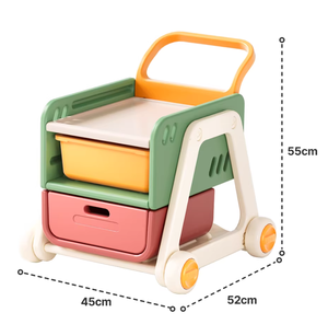 Chariot de marche multifonctionnel anti-retournement pour bébé, avec puzzle intégré, capacité de charge 15 kg, pour 6 mois à 3 ans - Vente en gros usine - Product Image 3