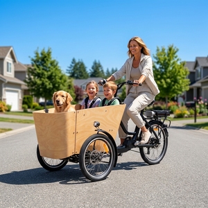 <span class=keywords><strong>Tricycle</strong></span> cargo électrique CE, vélo cargo électrique hollandais à 3 roues, utilisé pour le transport de marchandises pour adultes et familles, <span class=keywords><strong>tricycle</strong></span>/trike/vélo OEM/ODM - Product Image 1