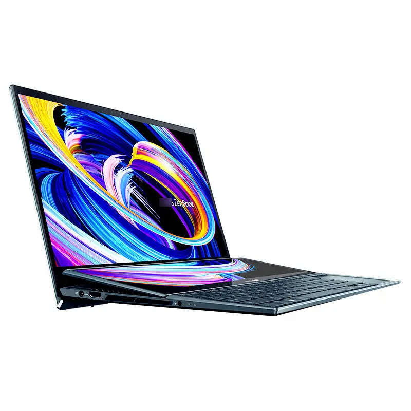 New Dual screen Core i9 15.6 inch slim notebook i9-12900H 32G 1TB RTX3060 4K dual screen dual touch screen gaming laptop