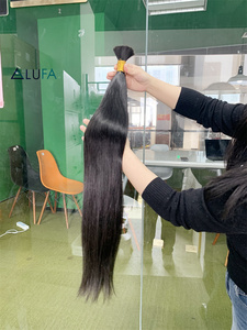 DX511 Sin trama <span class=keywords><strong>Cabello</strong></span> humano crudo a granel Hueso recto <span class=keywords><strong>con</strong></span> cutícula alineada Extremos completos Paquetes Brasileño 30 pulgadas <span class=keywords><strong>Cabello</strong></span> trenzado <span class=keywords><strong>largo</strong></span> 200g - Product Image 3