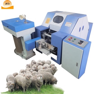 Mini Cotton Fiber Sheep Wool Opening Carding <strong>Machine</strong> Small Wool Yarn Sliver Combing Spinning <strong>Machine</strong> - Product Image 2