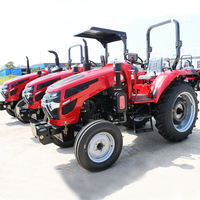 Günstiger Schwerlast-Radtraktor mit 130 PS, 120 PS, 100 PS für die Landwirtschaft, 4WD Landwirtschaftstraktor mit Frontlader