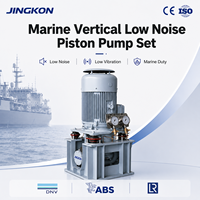 Pompe à piston électrique verticale marine JINKON à faible bruit, 1 2500 m³/h, 12 480 m, 0,55 280 kW, certifiée DNV ABS LR, pompe hydraulique