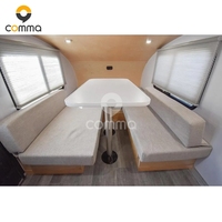 OTR Rétro apaisant Camper Trailer Camper Mini caravane Remorque Maisons pour les familles aux États-Unis