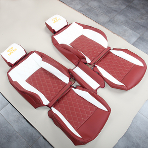 Housse de siège de voiture en cuir Nappa au design brodé et écologique adaptée à <span class=keywords><strong>Cadillac</strong></span> ESCALADE 2007-2025 - Product Image 2