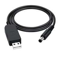 Kabel Daya USB 12V 5V ke 12V DC DC Step up Converter Charger 5V ke 12V Kabel USB untuk Kipas Router Wifi Penyapu Proyektor