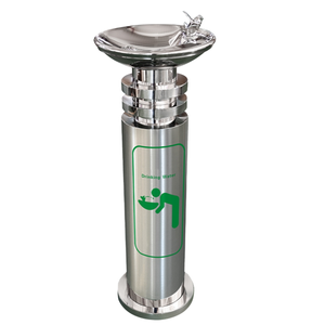 <span class=keywords><strong>Fontaine</strong></span> à <span class=keywords><strong>eau</strong></span> potable publique en acier inoxydable 304 316, à poser sur pied, pour l'extérieur, installation facile - Product Image 6