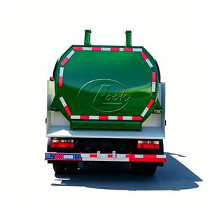 Camion benne à ordures de cuisine Dongfeng Dolica de 8 mètres cubes, 4x2, avec cuve hermétique pour déchets de restaurant - Product Image 3