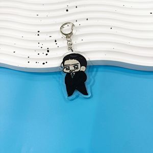 Porte-clés en acrylique KPOP JUNGKOOK SUGA JIMIN V Ugly Strange, JIN J-HOPE RM ARIRANG World Tour, pendentif de sac, cadeaux pour fans - Product Image 3