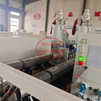 Máquina para Fabricar Tuberías Corrugadas de Gran Diámetro DWC, Máquina de Extrusión de Tuberías de Drenaje de Doble Pared HDPE Tongsanhegu