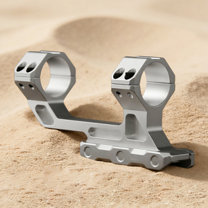 Montura de Visor Cantilever BANGBANG con Base de 20 mm y Altura Central de 1.93 Pulgadas para Actividades al Aire Libre (Plateado) - Product Image 1
