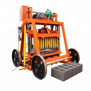 Di chuyển máy làm gạch di động máy khối trứng đặt loại QT40-3B - Product Image 3