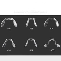 Accessoires pour lunettes : Clip nasal monobloc à un trou, forme selle, en forme de huit/U, pour décoration de lunettes